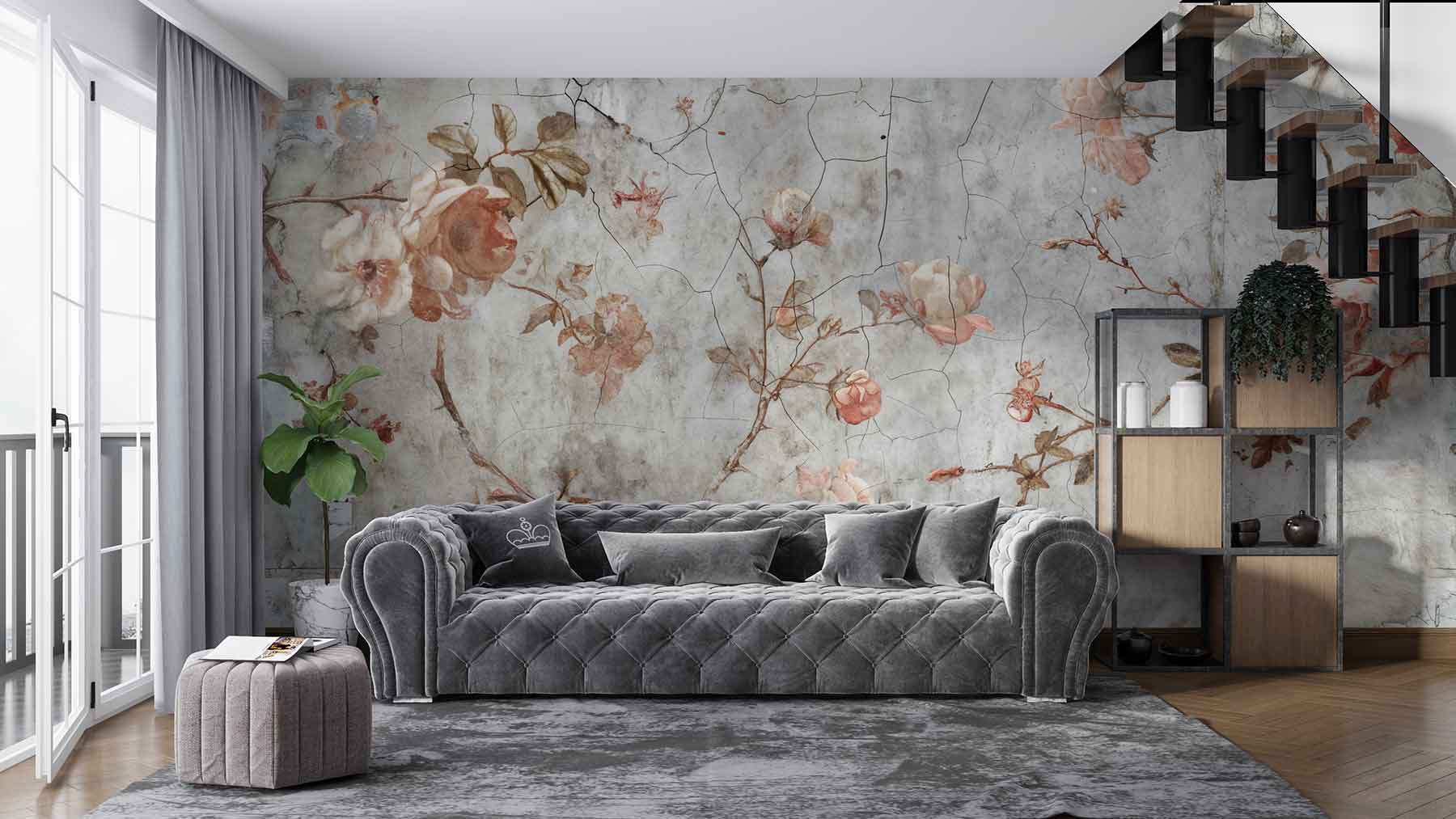 BloomOnConcrete Wallpaper